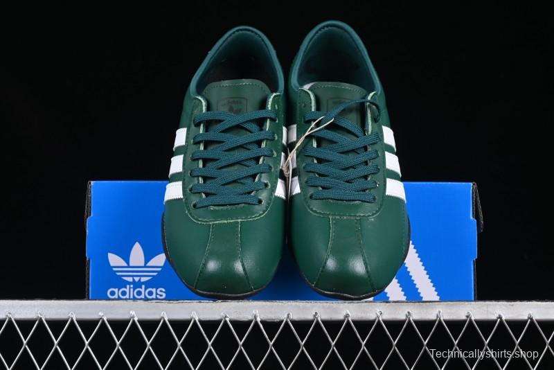 Adidas Tokyo Classic Sneakers - Forest Green & White