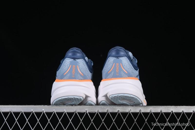 HOKA ONE ONE Bondi 9 Cushioned Running Shoes with Soft EVA Midsole - 1162013 DNP