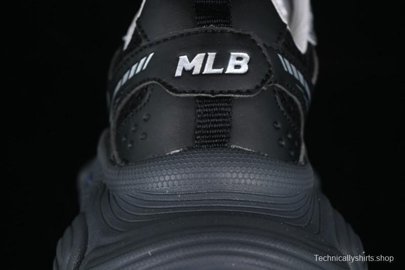 New York Yankees MLB Winner Chunky Height Increasing Thick Sole Running Shoes - 3ASHWD15N50BKS