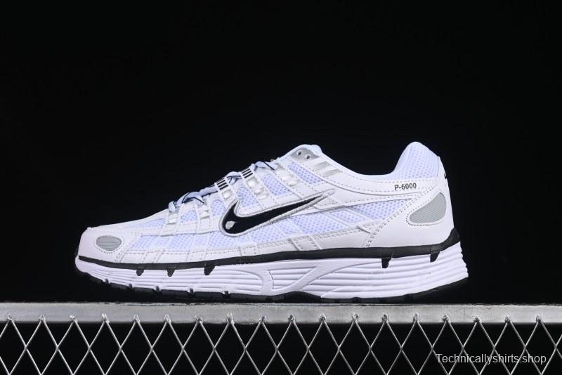 Nike P-6000 Premium Retro Casual Sneakers with Multi-Layer Design - CD6404-107