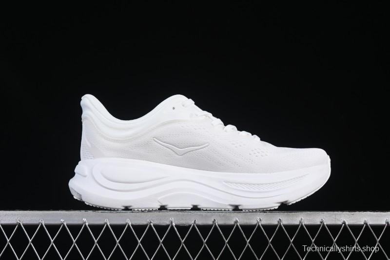 HOKA ONE ONE Bondi 9 Knit Lightweight Casual Running Shoes - 1162012 WWH