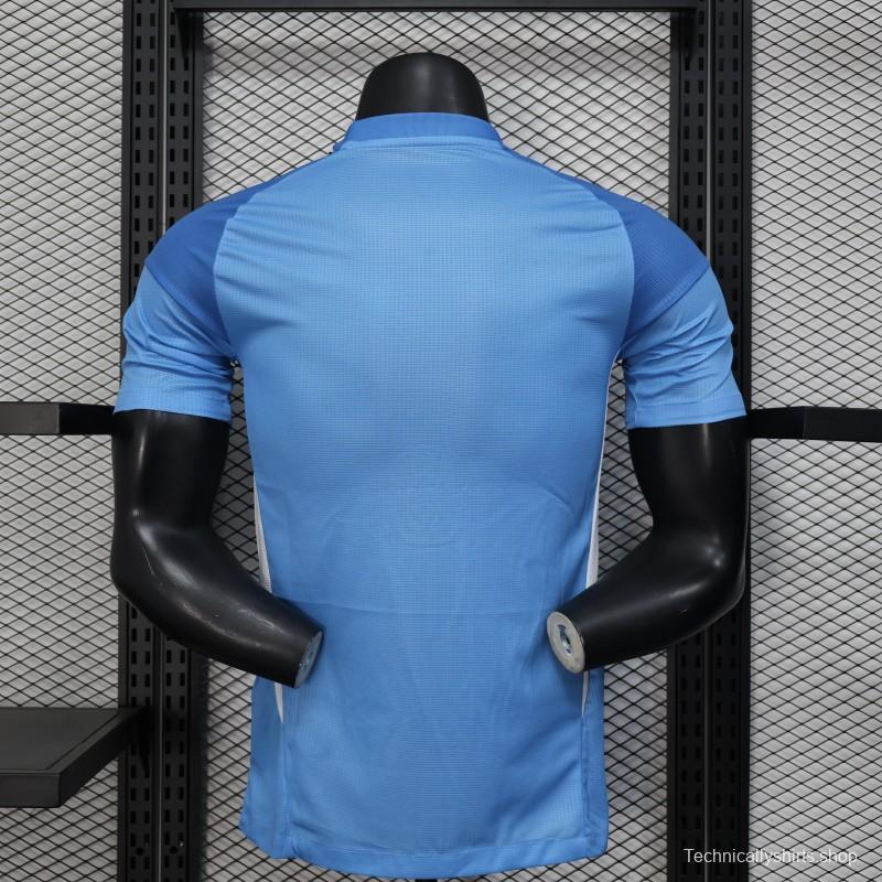 Player Version 25/26 Real Madrid Blue Goalkeeper Jersey
