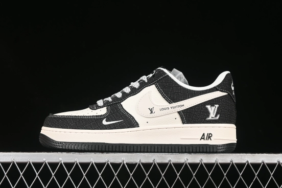 Nike Air Force 1 '07 Low LV Collaboration Denim Black Casual Sneakers - XS1958-550