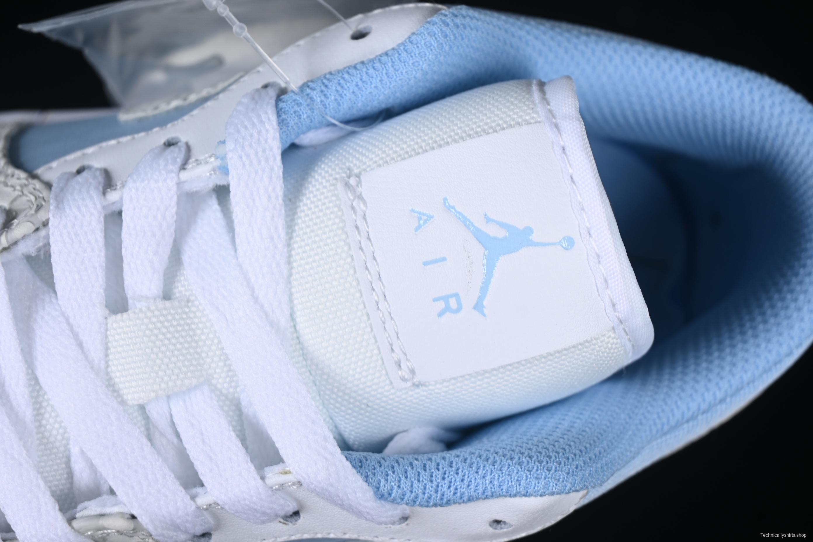 Nike Air Jordan 1 Low "True Blue" Basketball Shoes - IB7692-400