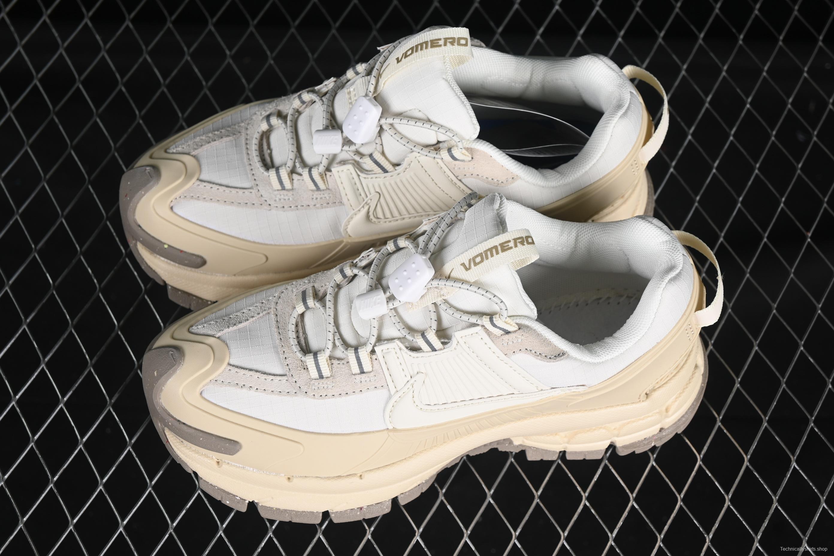 Nike Zoom Vomero 5 Retro Marathon Casual Running Shoes with Thick Sole and Height Increasing Design - FV2295-101