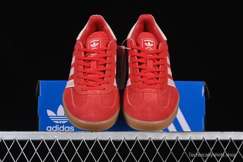 Adidas Originals Gazelle Indoor Retro Casual Slip-Resistant Wear-Resistant Low-Top Sneakers - JI2756