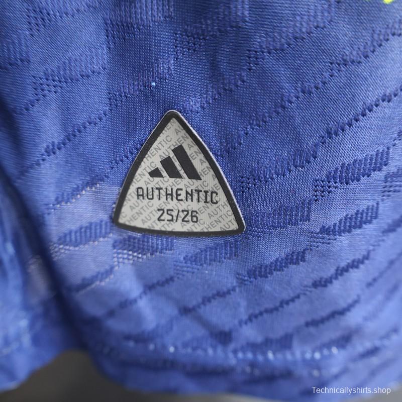 Player Version 25/26 JAjax Jersey with Bob Marley Tribute Design and Inspirational Quotes