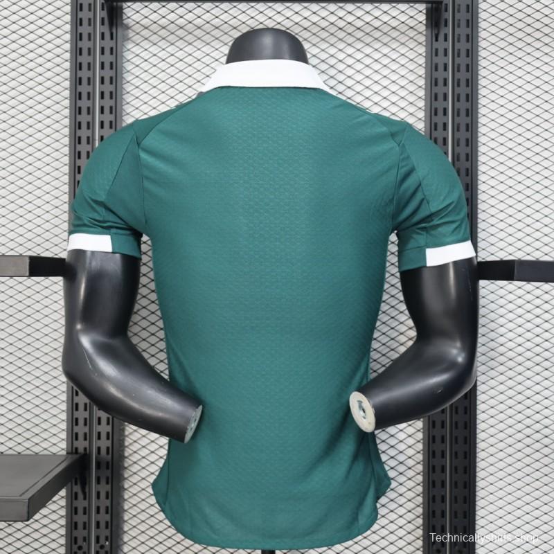 Player Version 25/26 Plymouth Home Jersey Argyle Green with Puma Logo Design