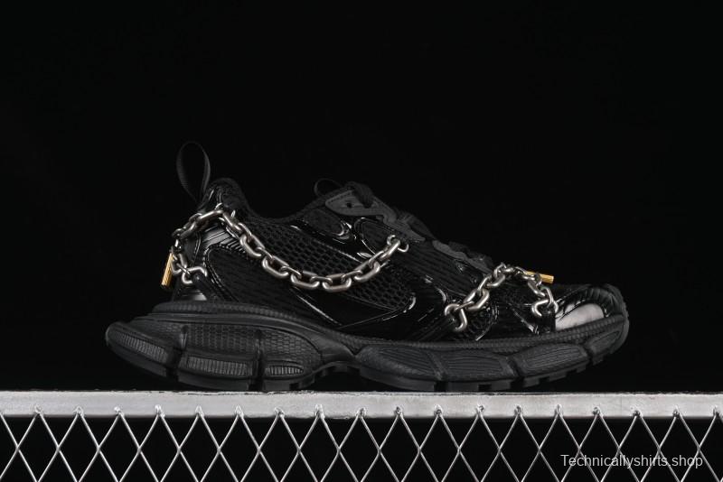 Balenciaga Phantom Sneaker 3XL Running Shoes with Transparent Heel Strap - W3XPL1882