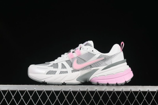 Nike Runtekk V2K Run Cushioned Anti-Slip Retro Low-Top Running Shoes - HQ4046-100