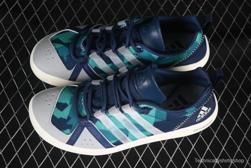 Adidas Climacool Boat Lace Graphic Breathable Cushion Casual Shoes - BA8396