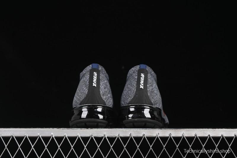 Nike Vapormax Flyknit Breathable Casual Running Shoes with Full-Length Air Cushion - 849558-010