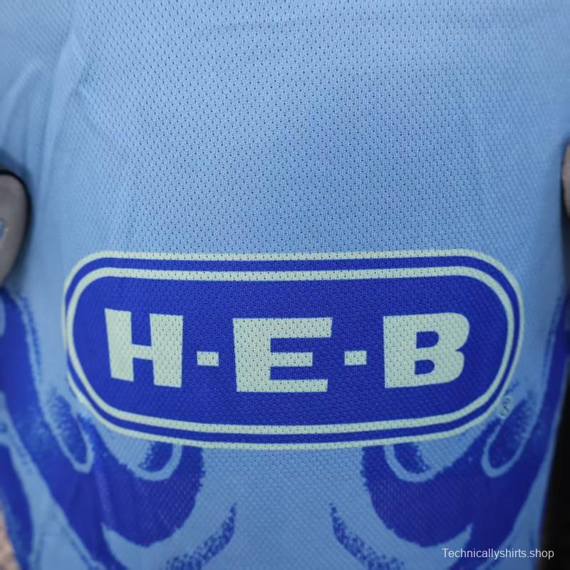 Player Version 25/26 Tigres Away Blue Jersey