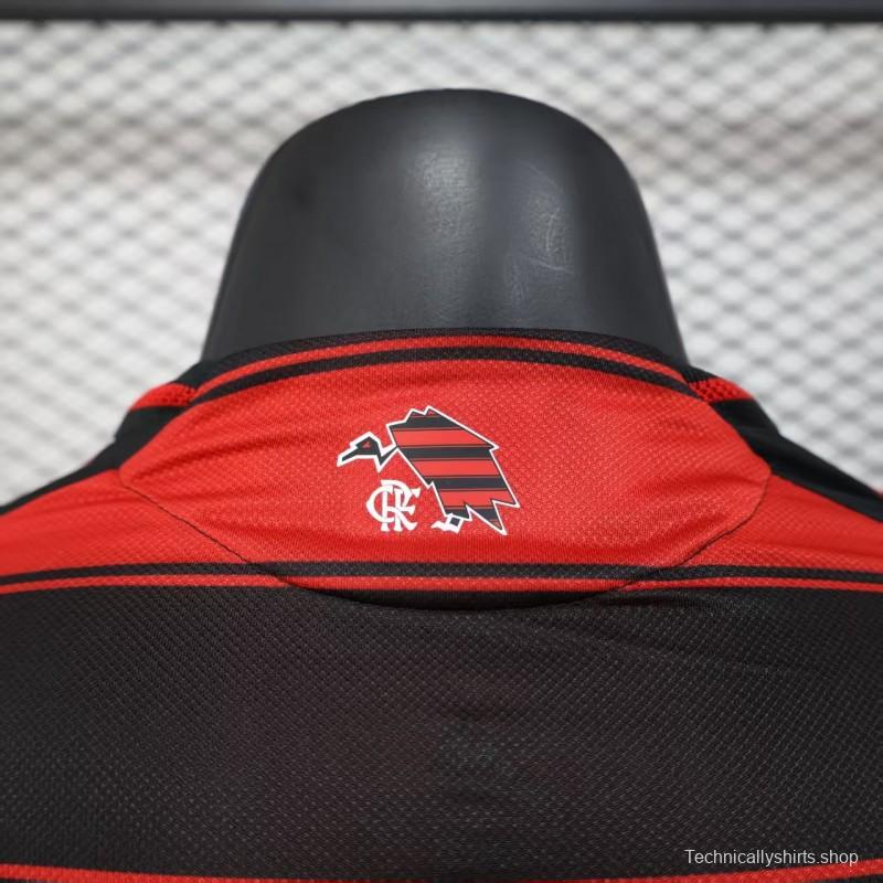 Player Version 25/26 Flamengo Home Long Sleeve Jersey