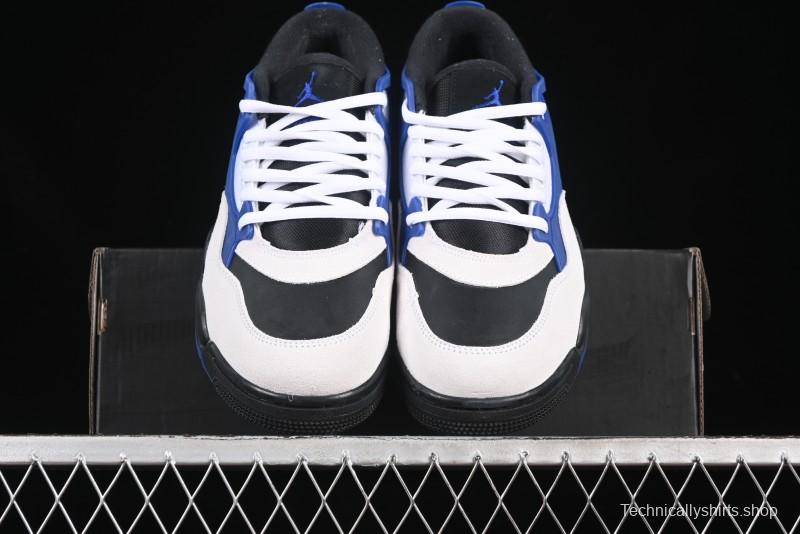 Nike Air Jordan 4 Remastered Sneakers with Textile Mesh Leather and Suede Upper - FQ7939-140