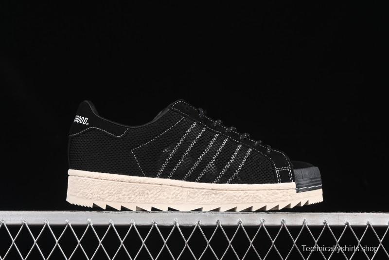 Adidas Clot Superstar IE8879 Shell Toe Casual Sneakers with Serrated Design - IE8879