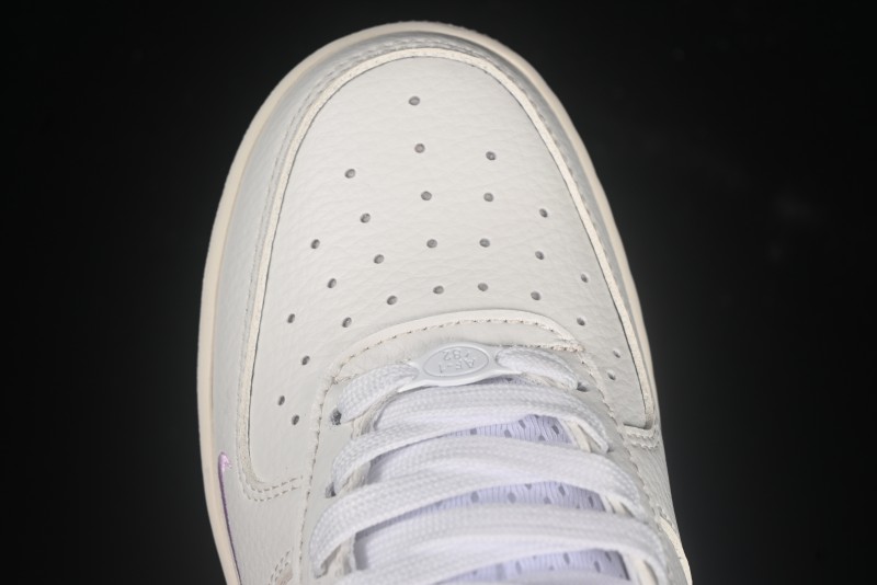 Nike Air Force 1'07 Low Custom Casual Sneakers with Full-Length Air Cushion - DD8959-100