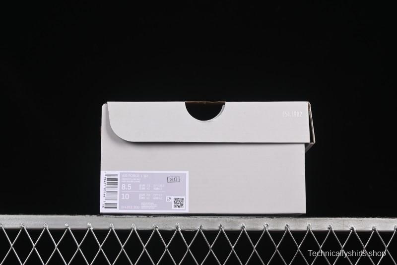 Nike Air Force 1'07 Low Lil Yachty Collaboration Casual Sneakers with Patent Leather and Multicolor Design - IH4383-300