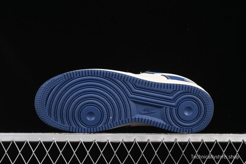 Nike Air Force 1'07 Low Gucci Collaboration Navy Blue Casual Sneakers - KK1988-085