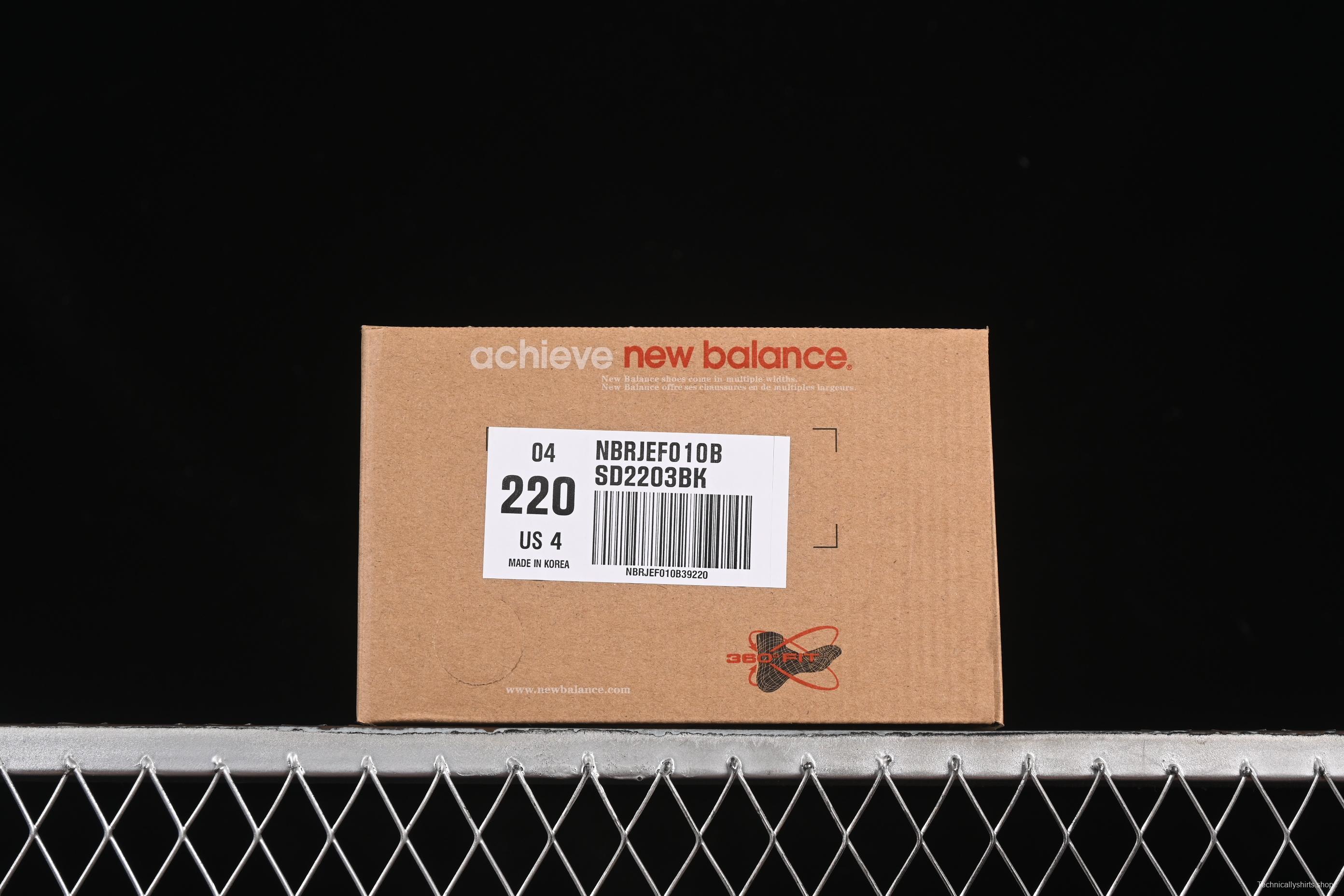 New Balance Breeze Low-Top Lifestyle Casual Shoes for Summer with Enhanced Breathability - SD2203BK