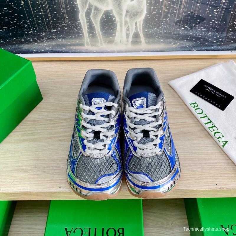 2025 Unisex BV Blue Grey Mesh Leather Running Shoes LY00310