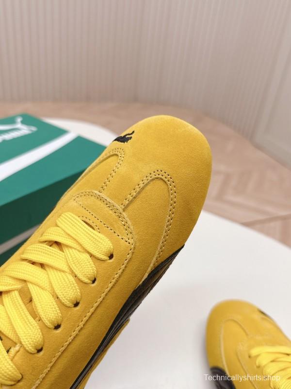 2025 Women Puma Yellow Suede Speedcat Sneakers LY00280