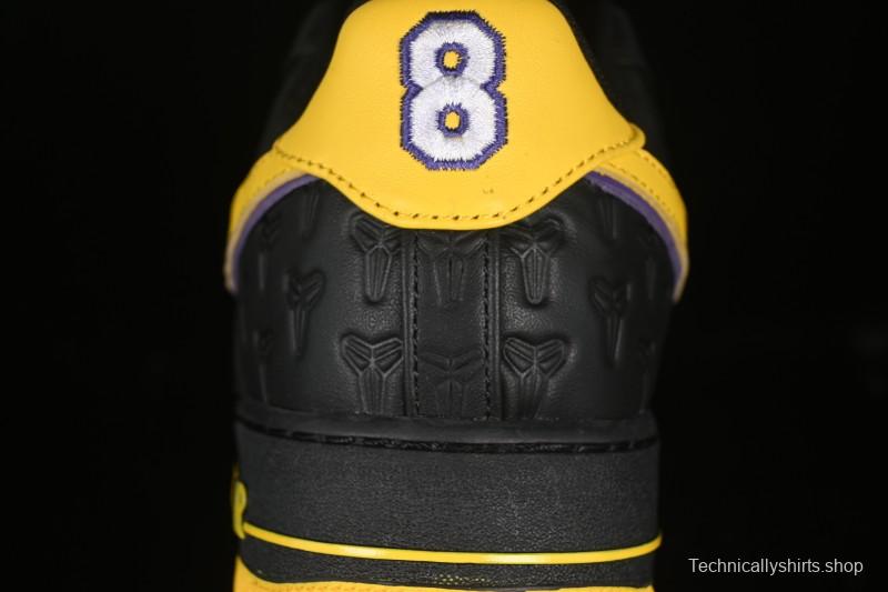 Nike Air Force 1 '07 Low Kobe Full-Grain Leather Casual Sneakers - HV5122-001