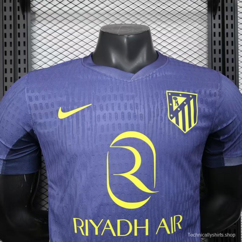 Player Version 25/26 Atletico Madrid Away Jersey