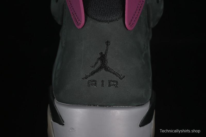 Nike Air Jordan 6 Retro Bordeaux Premium Suede Sneakers - CT8529-063