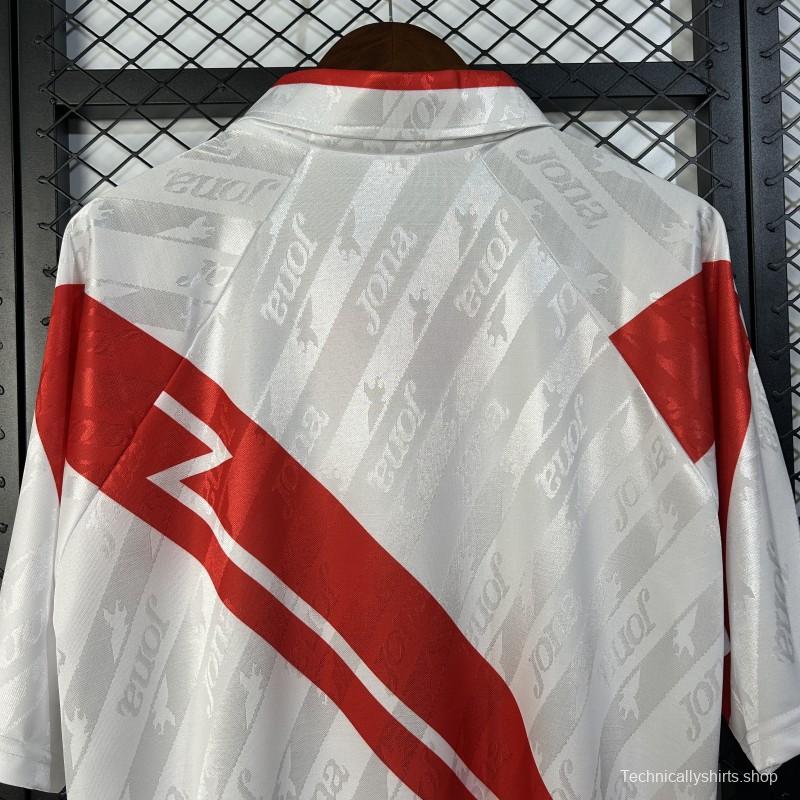 94/95 Retro Rayo Vallecano Home Jersey