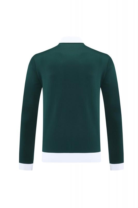 2025 Adidas Original Green Full Hoodie Zipper Jacket +Long Pants