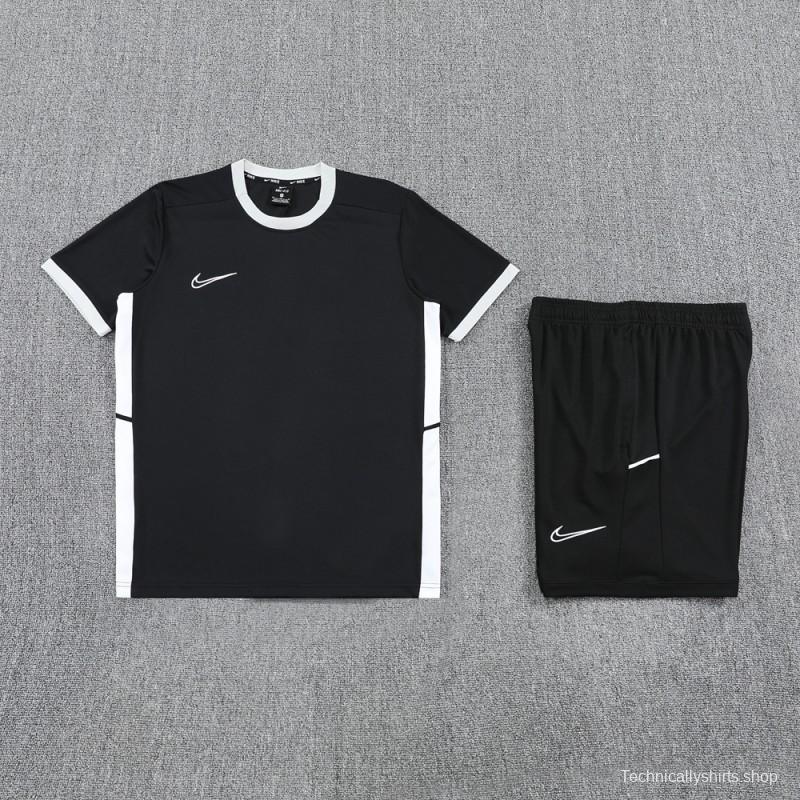 2025 NIKE Black Short Sleeve Jersey + Shorts