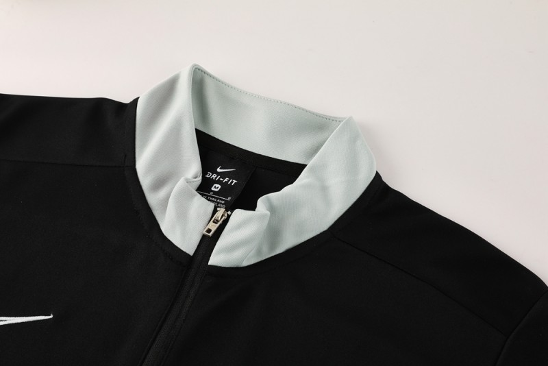2025 Nike Black Full Hoodie Zipper Jacket +Long Pants