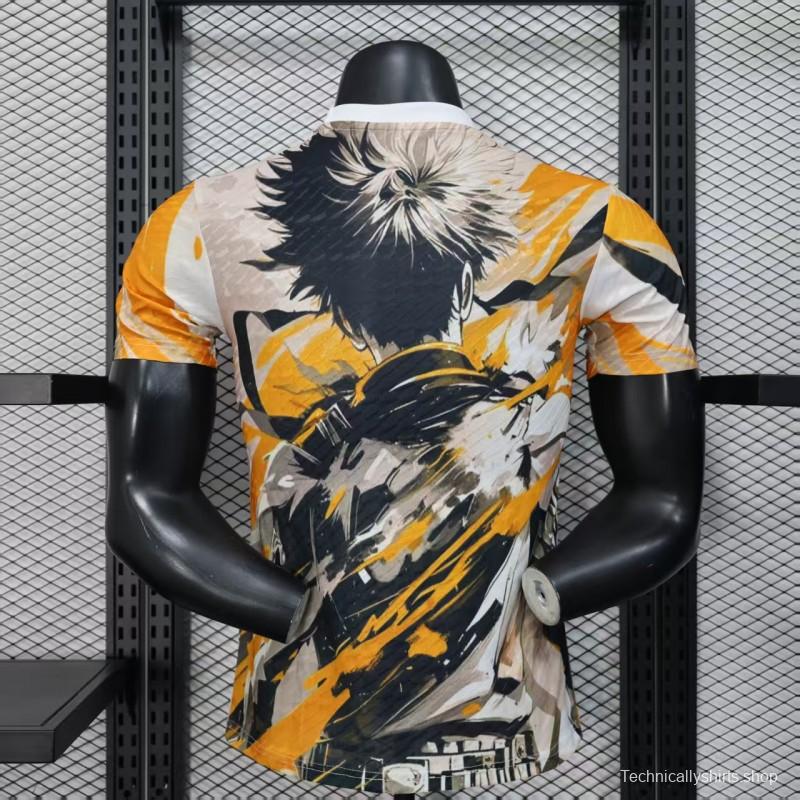 Player Version 2025 Japan Naruto Inspired Design Anime Style Jersey