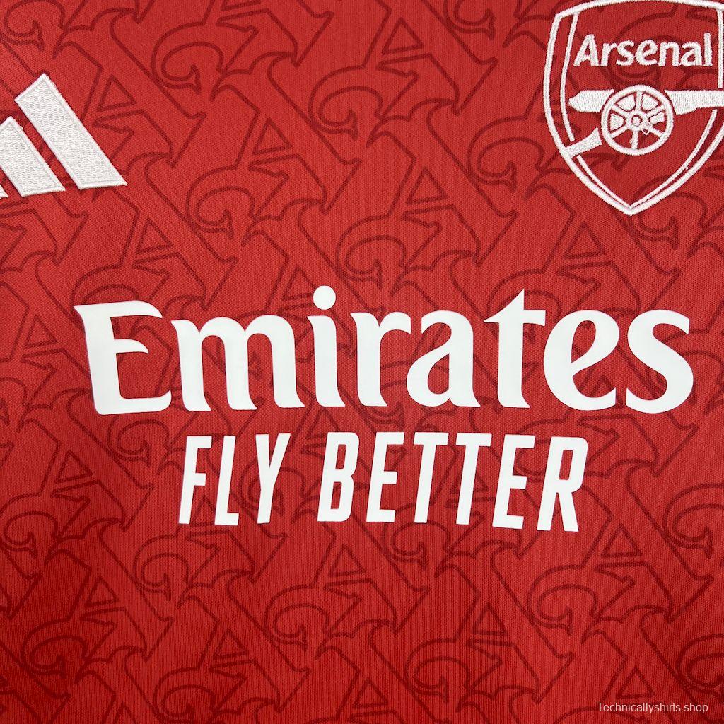 2025/26 Arsenal Home Women Jersey