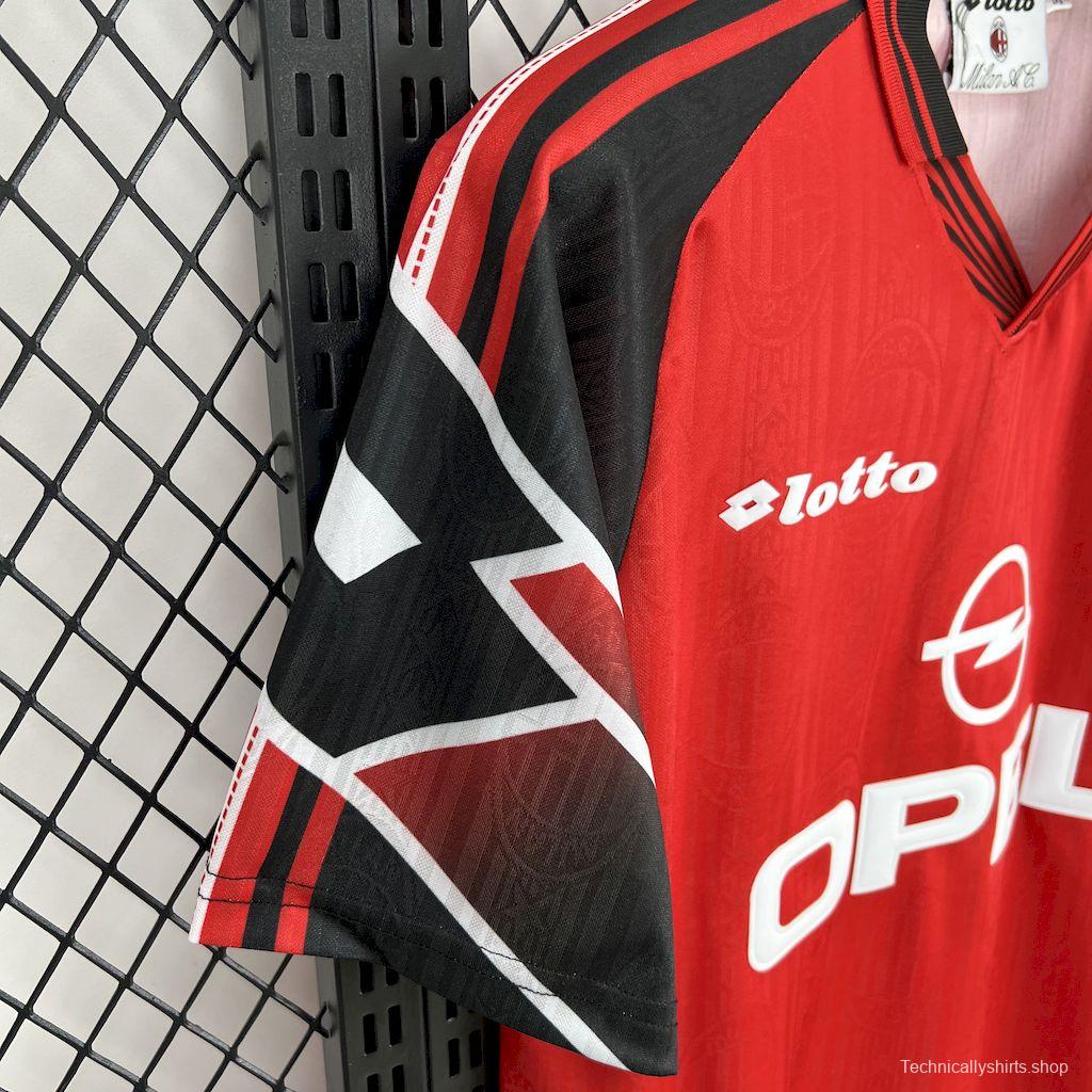Retro 1998/99 AC Milan Away Red Jersey
