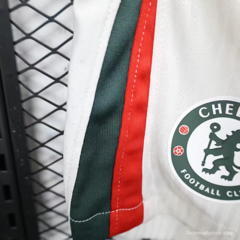 Player Version 25/26 Chelsea Away White Shorts