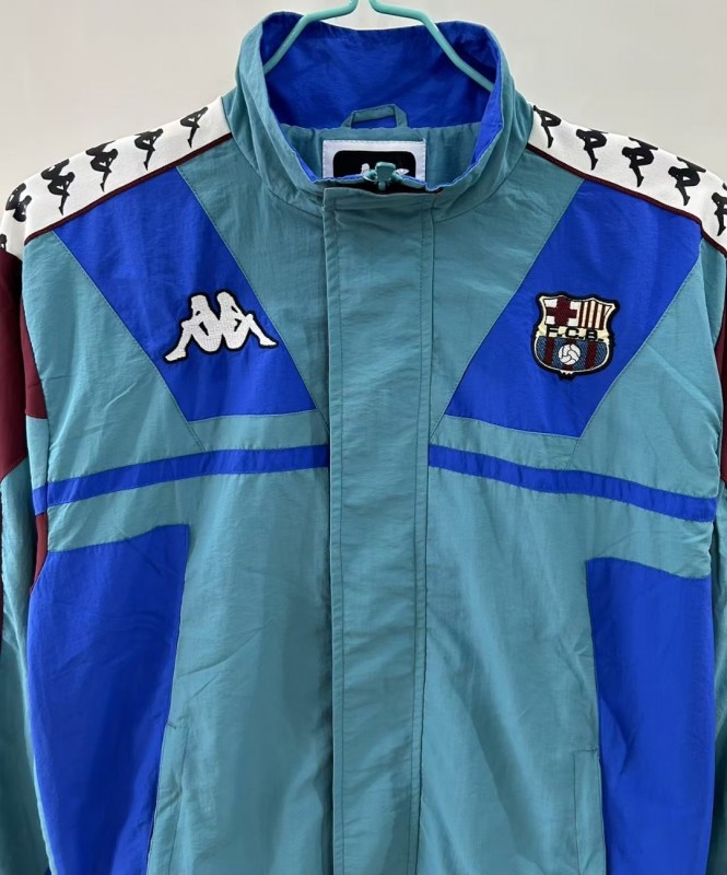 25/26 Barcelona 1967 Style Blue Windbreaker