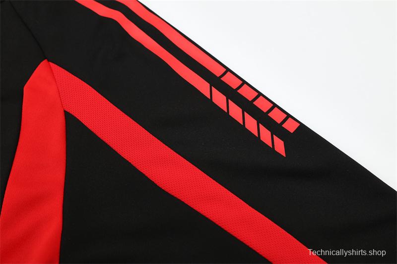 Retro 05/06 AC Milan Black Half Zipper Jacket