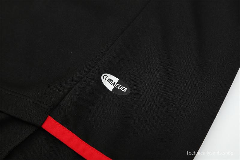 Retro 05/06 AC Milan Black Half Zipper Jacket