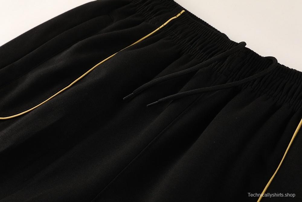 25/26 Arsenal Black Full Zipper Jacket + Long Pants