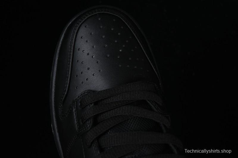Nike SB Dunk Low Pro ISO Triple Black Skate Shoes - FJ1674-001