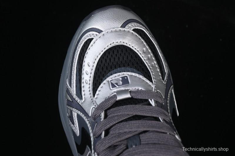 New York Yankees Chunky Curve Runner Enamel Thick Sole Casual Running Shoes - 3ARNSPE5N50SID