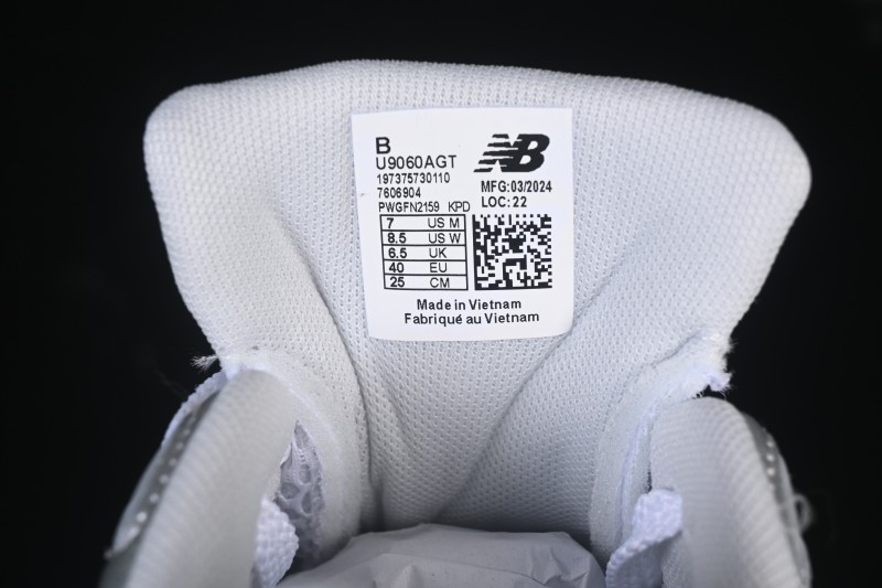 New Balance Retro Casual Running Shoes with ABZORB Cushioning - U9060AGT