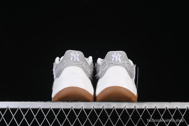 Adidas NY MLB Bigball Chunky Vintage Cursive Height-Increasing Platform Sneakers - 3ASHVT25N50GRL