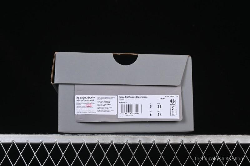 Puma Speedcat Paris Collaboration Low-Top Lifestyle Casual Shoes - 406519-06