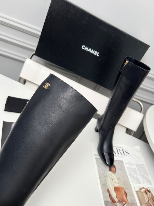 Chanel 2025/SS Double C High-Heel Fashion Boots - LY00370/LY00400