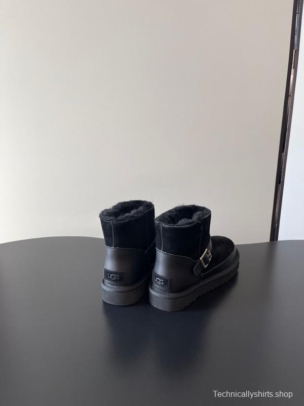 UGG 4512 Classic Buckle Flat Ultra Wool Anti-Slip Snow Boots - AS00290