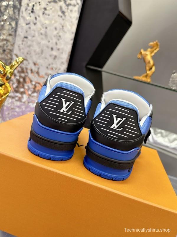 Louis Vuitton Trainer Series Couple Casual Sneakers Skate Shoes - AS00400