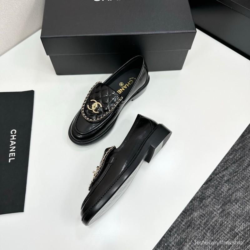 Chanel Classic Flap Chain CC Buckle Loafers - LY00320
